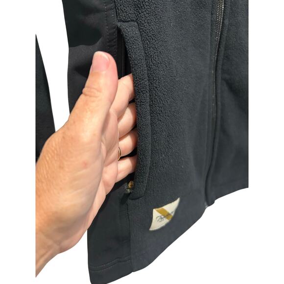 Tracksmith Women’s Franklin Polartec Fleece Running Jacket Black Size S - Picture 4 of 9
